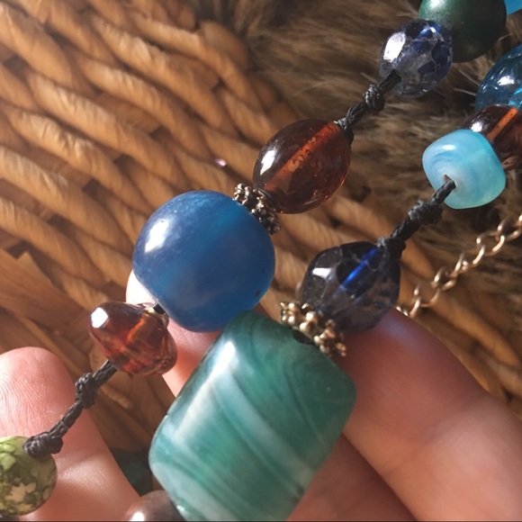 Victor Janson multi tone beaded necklace - Picture 8 of 8